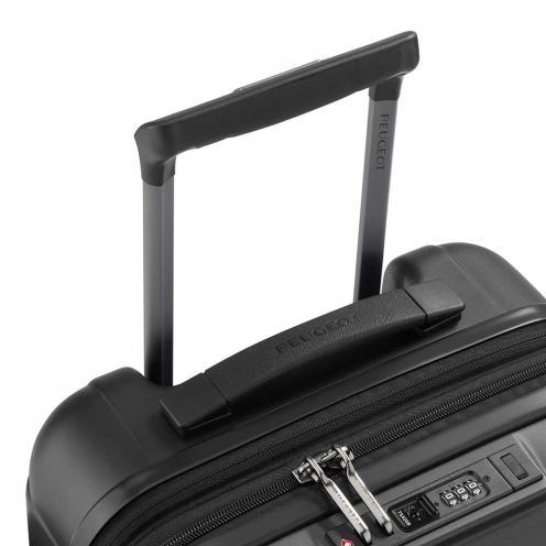 خرید چمدان دلسی مدل پژو سایز کابین رنگ مشکی چمدان ایران - delsey paris PEUGEOT ZIP CABINE 55 CM 00100780100 chamedaniran 4